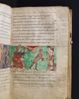 Stuttgart Psalter, Psalm 5 (folio 11r) by Master of the Stuttgart Psalter