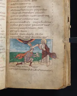 Stuttgart Psalter, Psalm 17 (folio 24r) by Master of the Stuttgart Psalter