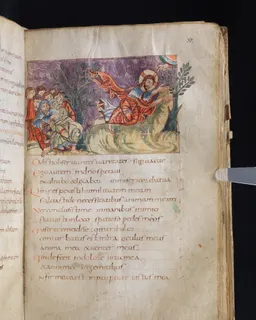 Stuttgart Psalter, Psalm 29 (folio 37r) by Master of the Stuttgart Psalter