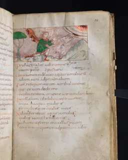 Stuttgart Psalter, Psalm 31 (folio 39r) by Master of the Stuttgart Psalter