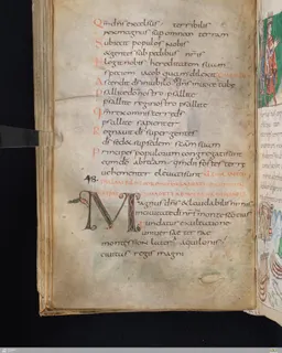 Stuttgart Psalter, Psalm 50 (folio 59v) by Master of the Stuttgart Psalter
