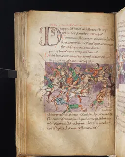 Stuttgart Psalter, Psalm 61 (folio 71v) by Master of the Stuttgart Psalter