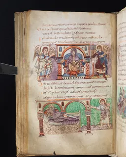 Stuttgart Psalter, Psalm 62 (folio 72v) by Master of the Stuttgart Psalter