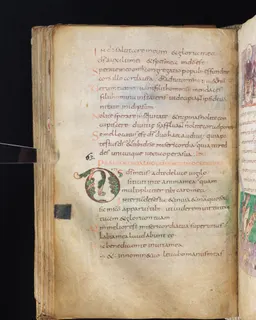 Stuttgart Psalter, Psalm 63 (folio 73v) by Master of the Stuttgart Psalter