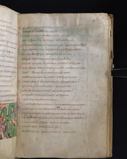 Stuttgart Psalter, Psalm 70 (folio 80r) by Master of the Stuttgart Psalter