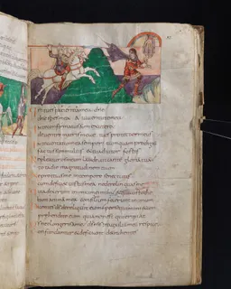 Stuttgart Psalter, Psalm 72 (folio 82r) by Master of the Stuttgart Psalter