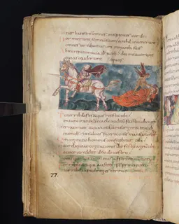 Stuttgart Psalter, Psalm 78 (folio 88v) by Master of the Stuttgart Psalter