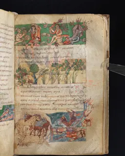 Stuttgart Psalter, Psalm 82 (folio 93r) by Master of the Stuttgart Psalter