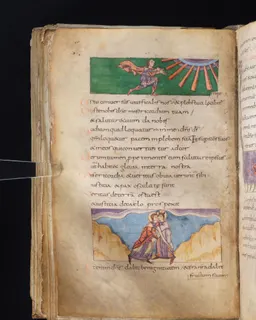 Stuttgart Psalter, Psalm 89 (folio 100v) by Master of the Stuttgart Psalter