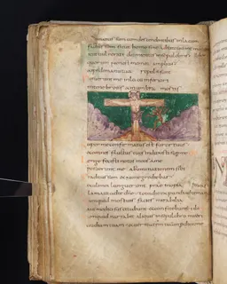 Stuttgart Psalter, Psalm 91 (folio 102v) by Master of the Stuttgart Psalter