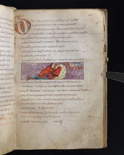 Stuttgart Psalter, Psalm 94 (folio 106r) by Master of the Stuttgart Psalter