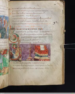 Stuttgart Psalter, Psalm 96 (folio 108r) by Master of the Stuttgart Psalter