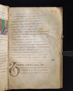 Stuttgart Psalter, Psalm 104 (folio 116r) by Master of the Stuttgart Psalter