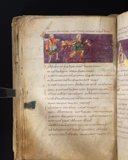 Stuttgart Psalter, Psalm 127 (folio 140v) by Master of the Stuttgart Psalter