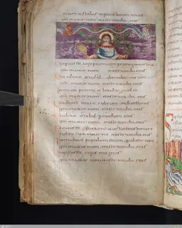 Stuttgart Psalter, Psalm 137 (folio 151v) by Master of the Stuttgart Psalter