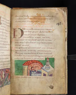 Stuttgart Psalter, Psalm 142 (folio 157r) by Master of the Stuttgart Psalter