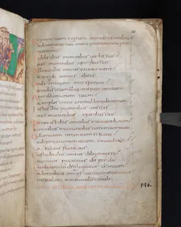 Stuttgart Psalter, Psalm 145 (folio 160r) by Master of the Stuttgart Psalter