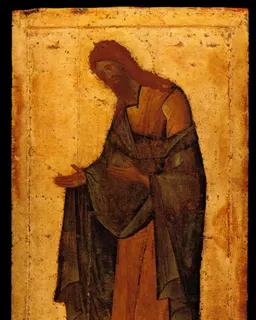 John the Forerunner by Theophanes the Greek