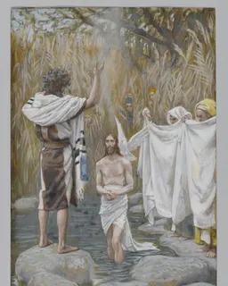 The Baptism of Jesus by James Tissot