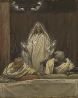 The Appearance of Christ at the Cenacle by James Tissot