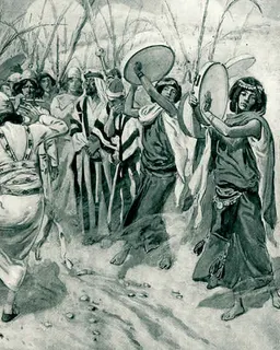 David Danced Before the Lord with All His Might by James Tissot