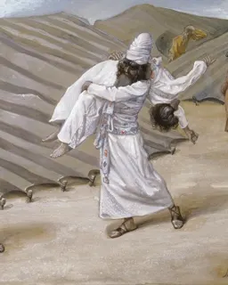 The Dead Bodies Carried Away by James Tissot