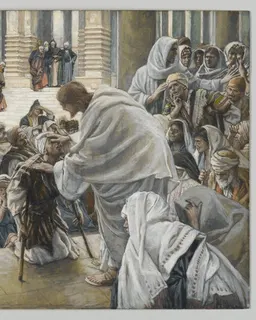 He Heals the Lame by James Tissot