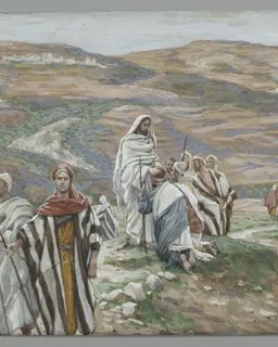 He Sent them out Two by Two by James Tissot