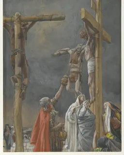 I Thirst The Vinegar Given to Jesus by James Tissot