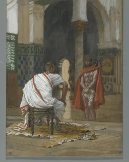 Jesus Before Pilate Second Interview by James Tissot