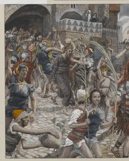 Jesus Led from Caiaphas to Pilate by James Tissot