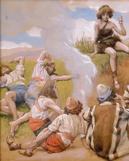 Joseph Reveals His Dream to His Brethren by James Tissot
