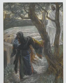 Apparition of Jesus to Mary Magdalene by James Tissot