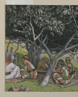 Nathaniel Under the Fig Tree by James Tissot