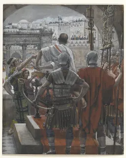 Pilate Washes His Hands by James Tissot