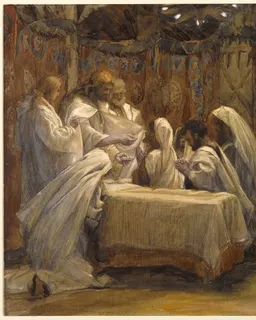 The Communion of the Apostles by James Tissot