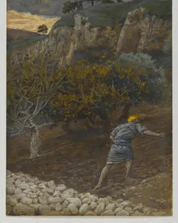 The Enemy Who Sows by James Tissot