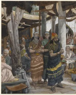 The Healing of the Officer's Son by James Tissot
