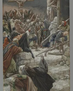 The Pardon of the Good Thief by James Tissot