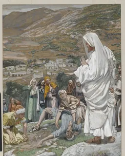 The Possessed Boy at the Foot of Mount Tabor by James Tissot