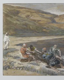The Second Miraculous Draught of Fishes by James Tissot