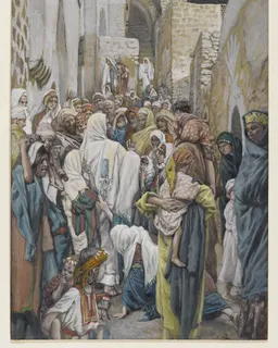The Woman with an Issue of Blood by James Tissot