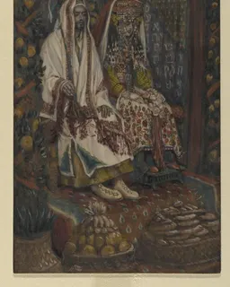 The Marriage Feast of Cana by James Tissot