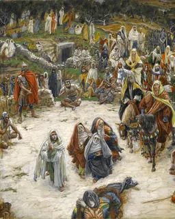 What Our Lord Saw from the Cross by James Tissot