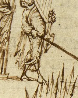 Utrecht Psalter, Psalm 107 by Master of the Utrecht Psalter