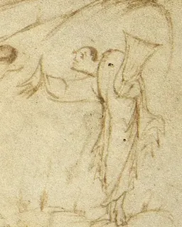 Utrecht Psalter, Psalm 143 by Master of the Utrecht Psalter