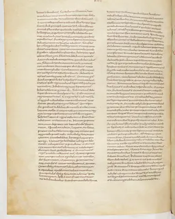 Vivian Bible, 1 Chronicles 18 (folio 230) by Master C. (Vivian Bible illuminator)