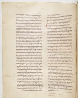 Vivian Bible, 1 Chronicles 28 (folio 236) by Master C. (Vivian Bible illuminator)