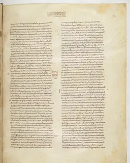 Vivian Bible, 1 Kings 2 (folio 191) by Master C. (Vivian Bible illuminator)