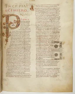Vivian Bible, 1 Maccabees 11 (folio 657) by Master C. (Vivian Bible illuminator)